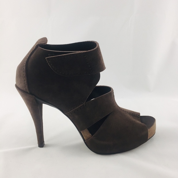 Pedro Garcia Cocoa Suede Heels - Never Worn! - Picture 5 of 8